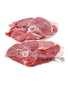Quality Grass Fed Franklins Lamb Leg Steaks Approx 1Kg